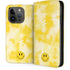 Yellow Tie Die iPhone 15 Pro Folio Case